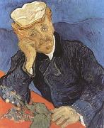 Vincent Van Gogh Portrait of Doctor Gacher (mk09) USA oil painting reproduction
